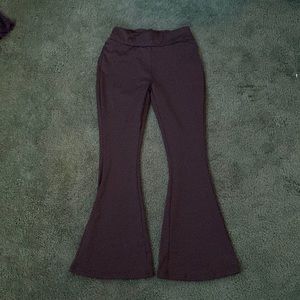 Black SHEIN flare pants. Size Medium